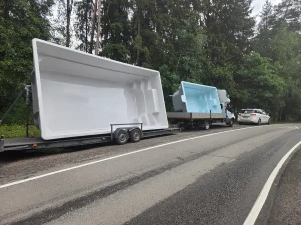 Доставка бассейна в Белогорске